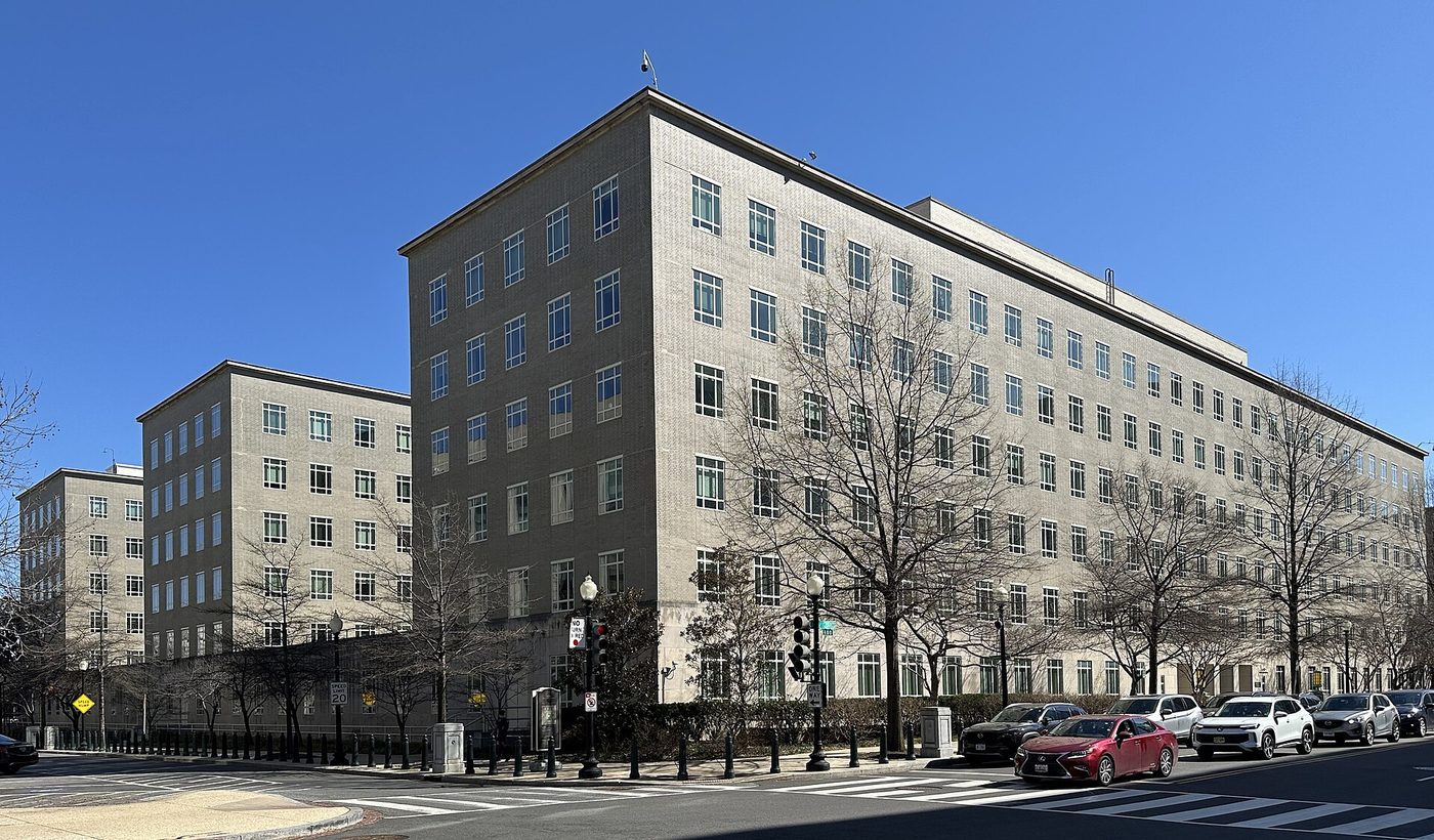 The Ford House Office Building in Washington, D.C., which houses the Congressional Budget Office