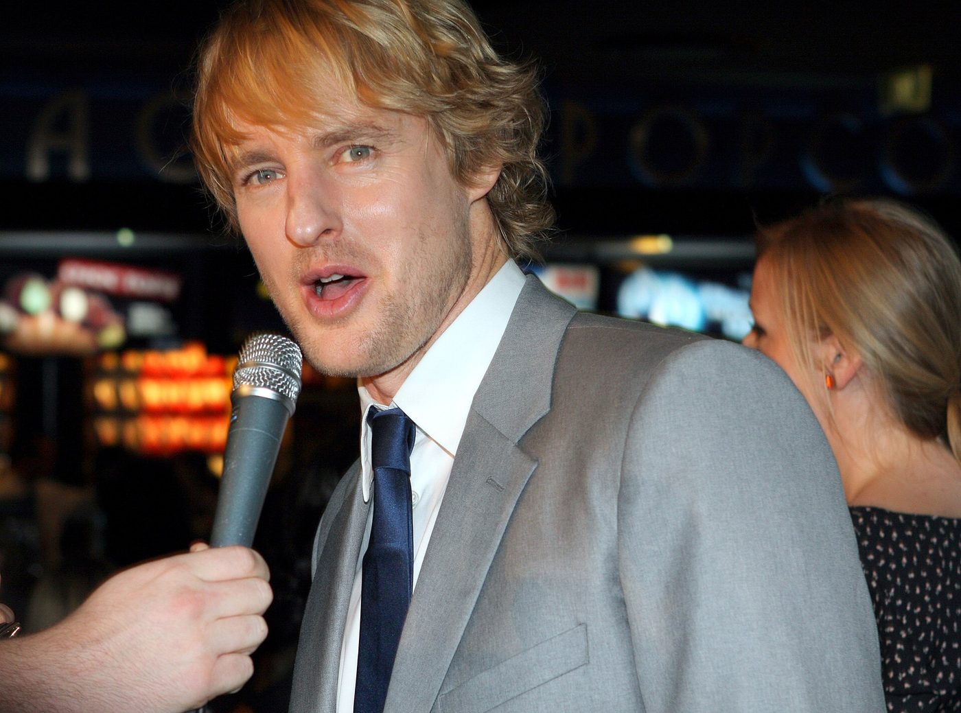 Owen Wilson at a red-carpet premiere in 2011