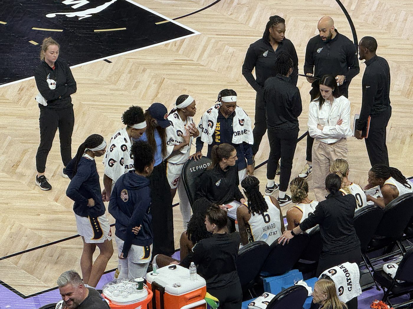 The Golden State Valkyries host the Indiana Fever in August 2025