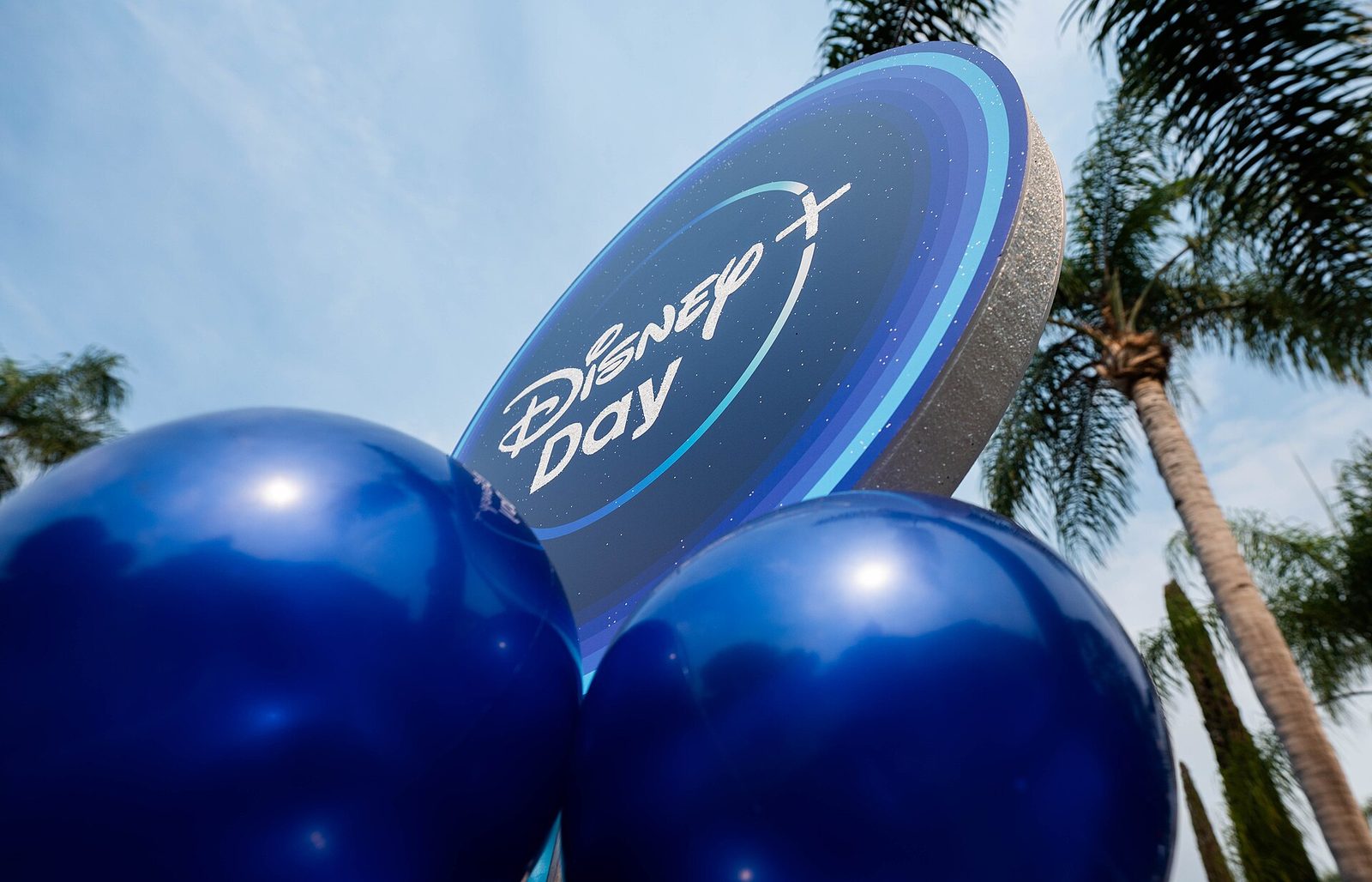 Disney+ Day display at the D23 Expo in 2022