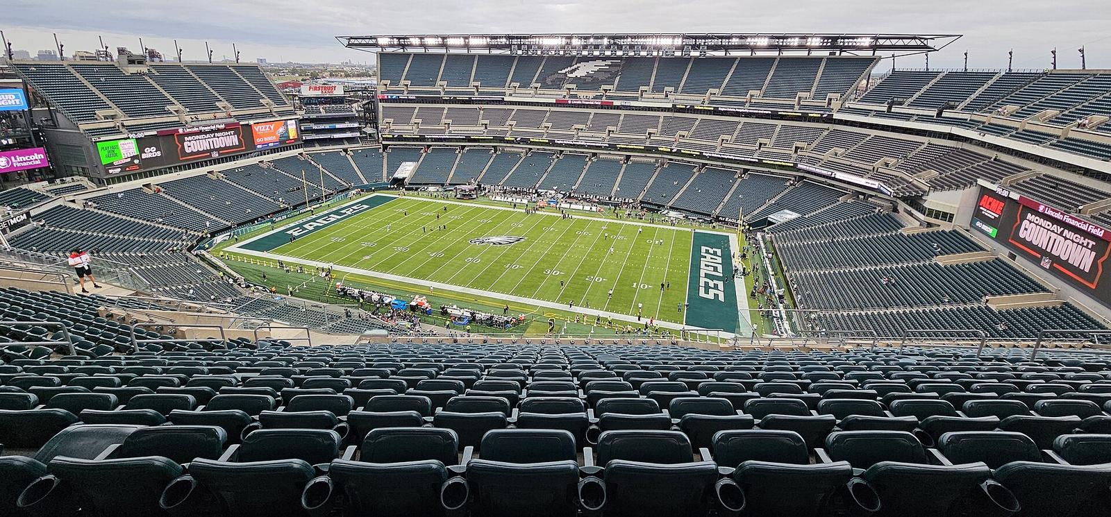 Lincoln Financial Field, home of the Philadelphia Eagles