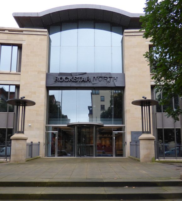 Rockstar North headquarters in Edinburgh, Scotland