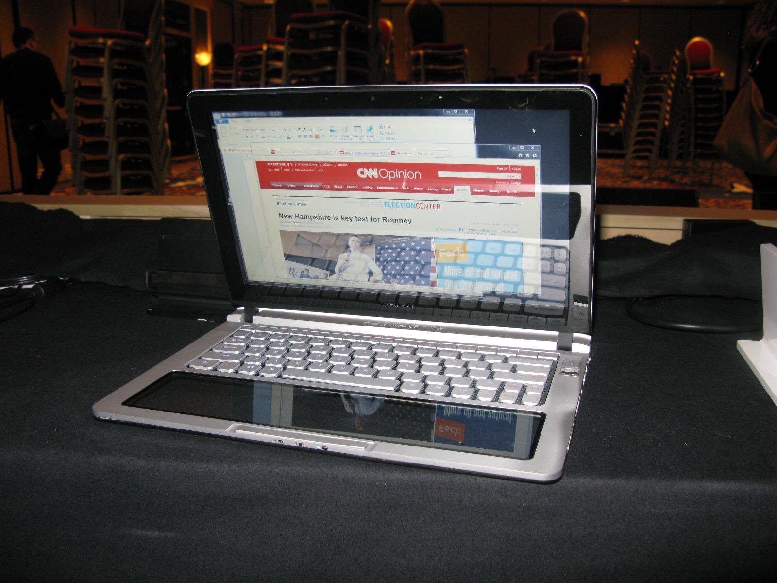 A laptop computer
