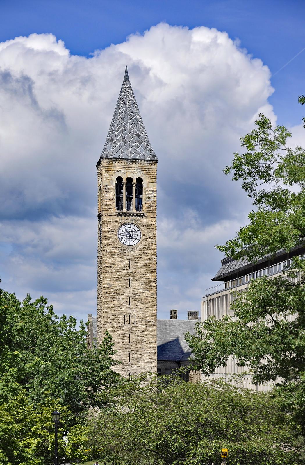 McGraw Tower, Uris Library, Cornell University, Ithaca, New York