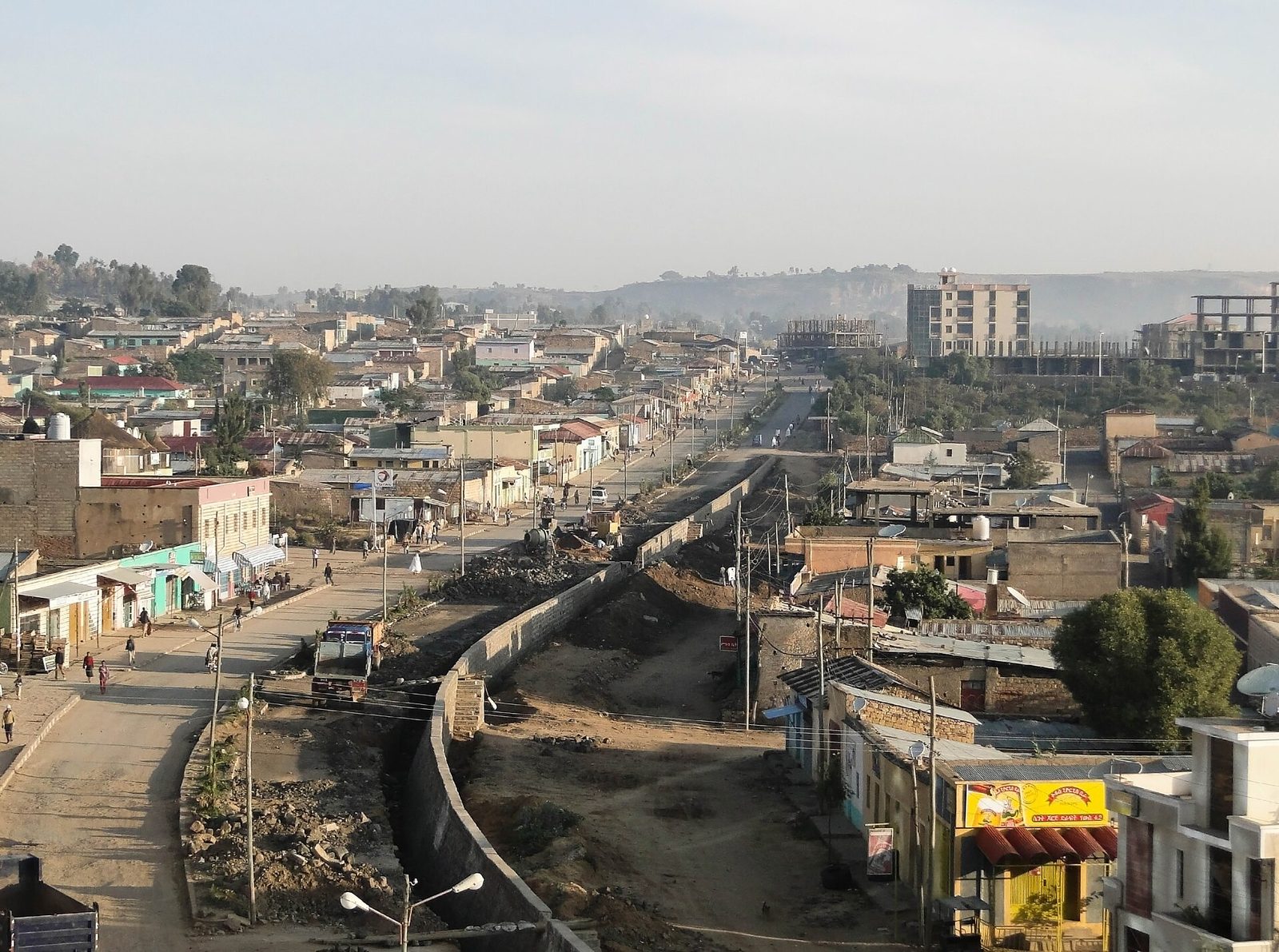 View of Adigrat, Ethiopia