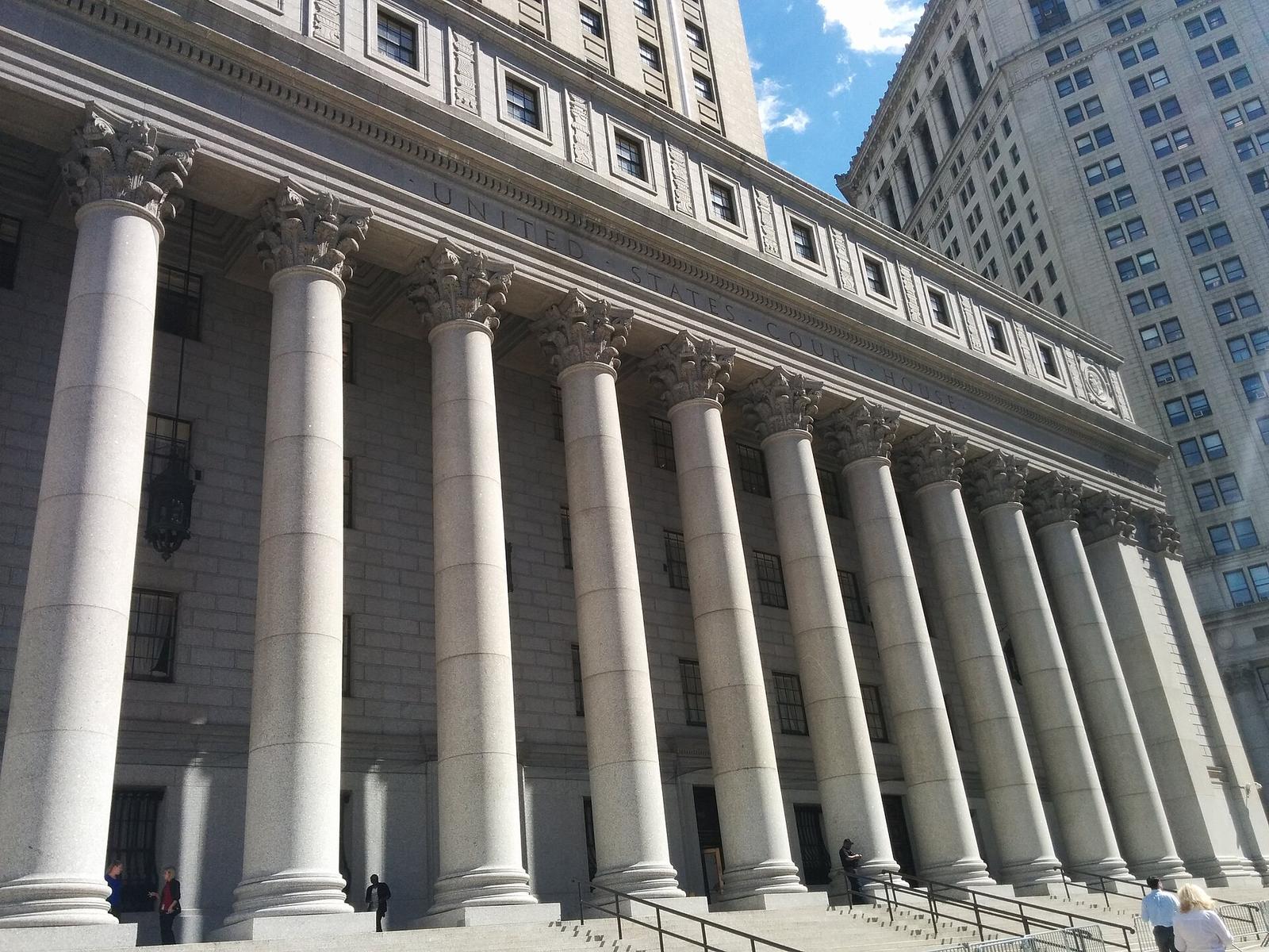 The Thurgood Marshall U.S. Courthouse in Manhattan