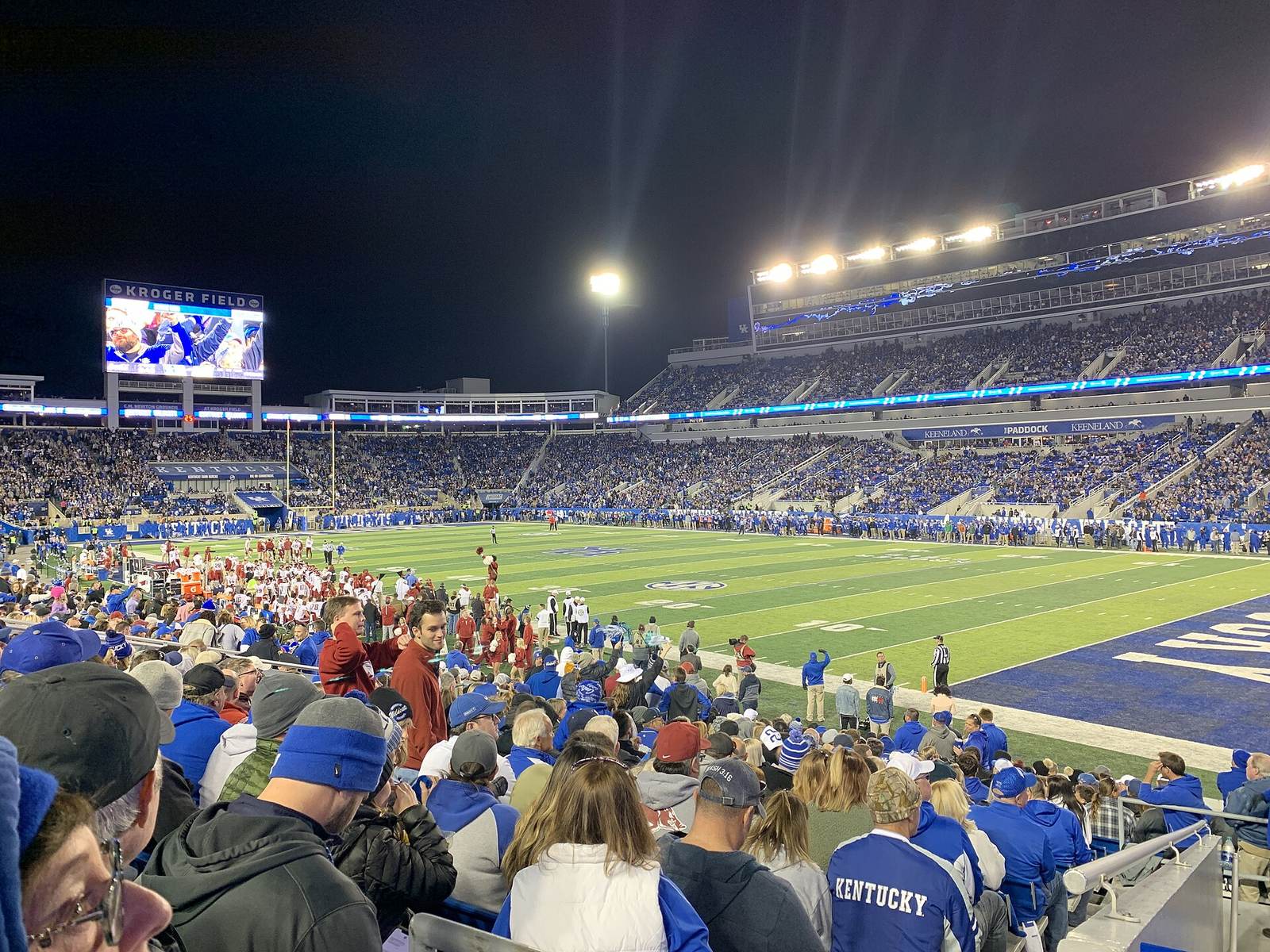 Kroger Field, Kentucky vs. Arkansas, October 2019