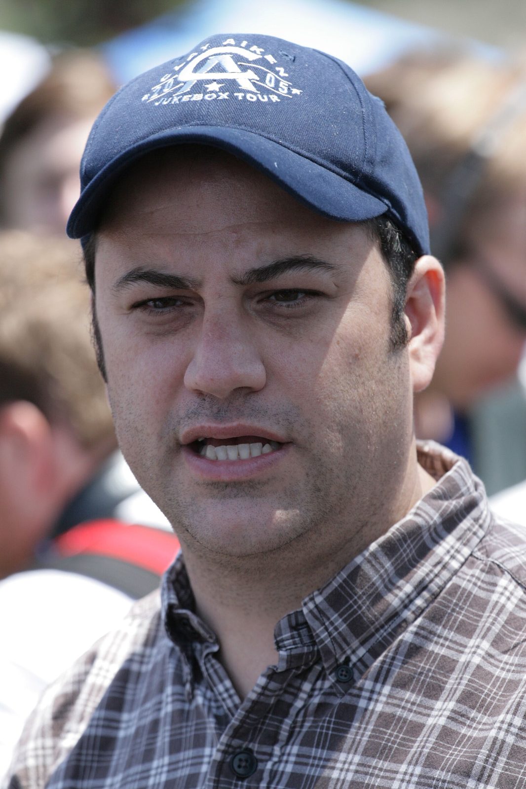Jimmy Kimmel at a Maker Faire event