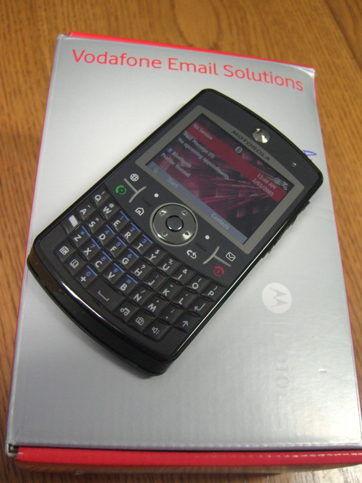 A Motorola smartphone