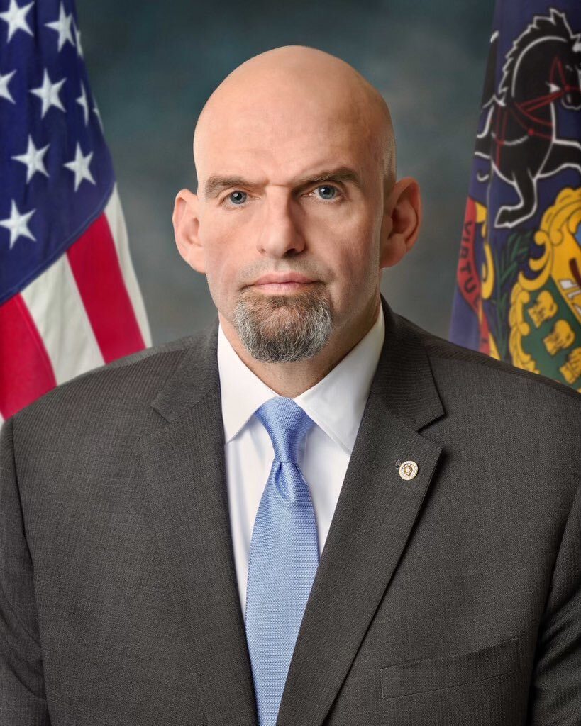 Official portrait of Senator John Fetterman