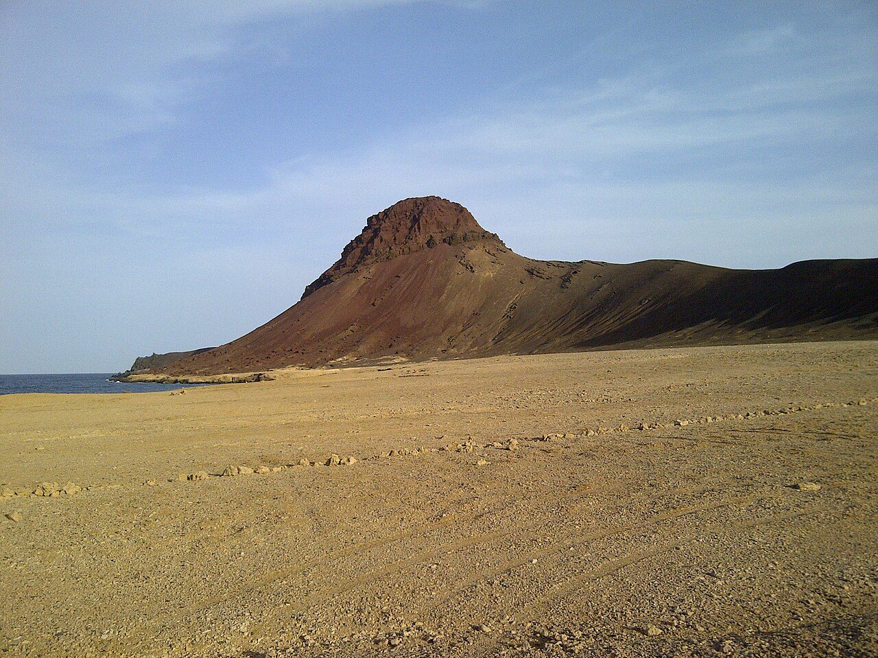 The coastline near Obock, Djibouti