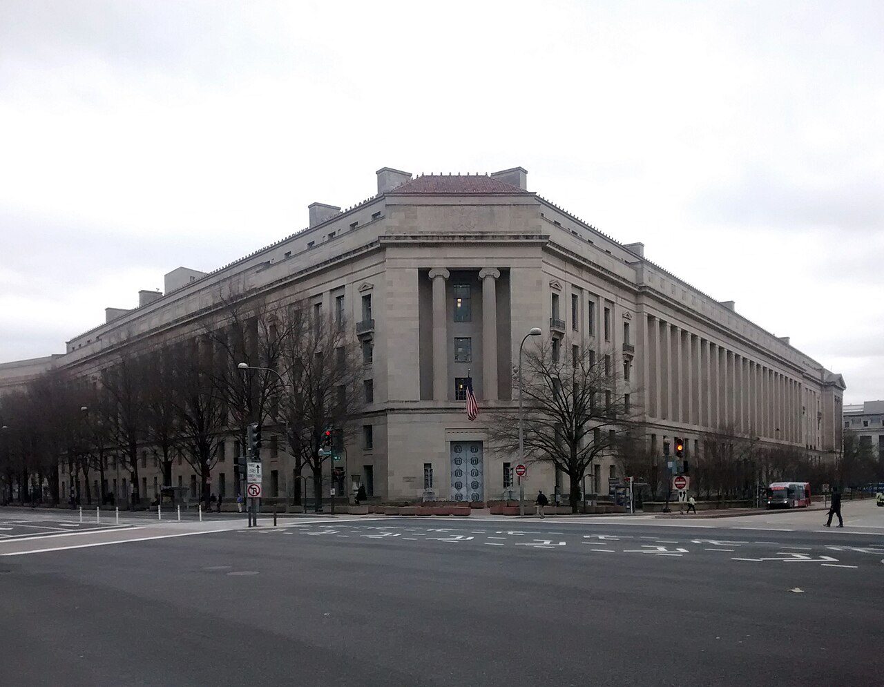 Robert F. Kennedy Department of Justice Building in Washington, D.C., in 2014
