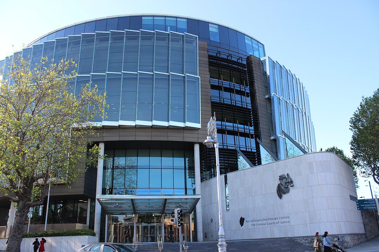 The Criminal Courts of Justice building in Dublin, photographed in 2019