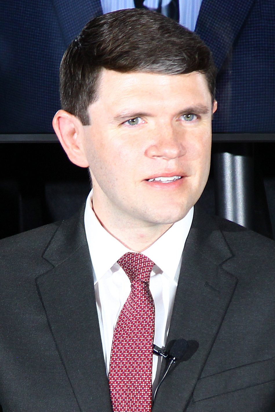 Texas state Rep. James Talarico speaking at an event in Austin in 2023