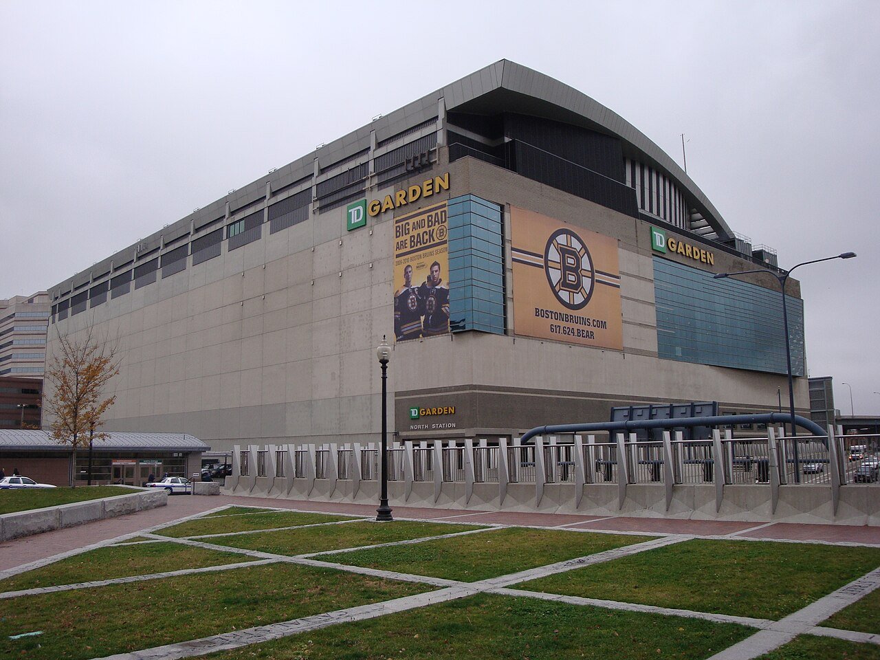 TD Garden arena in Boston