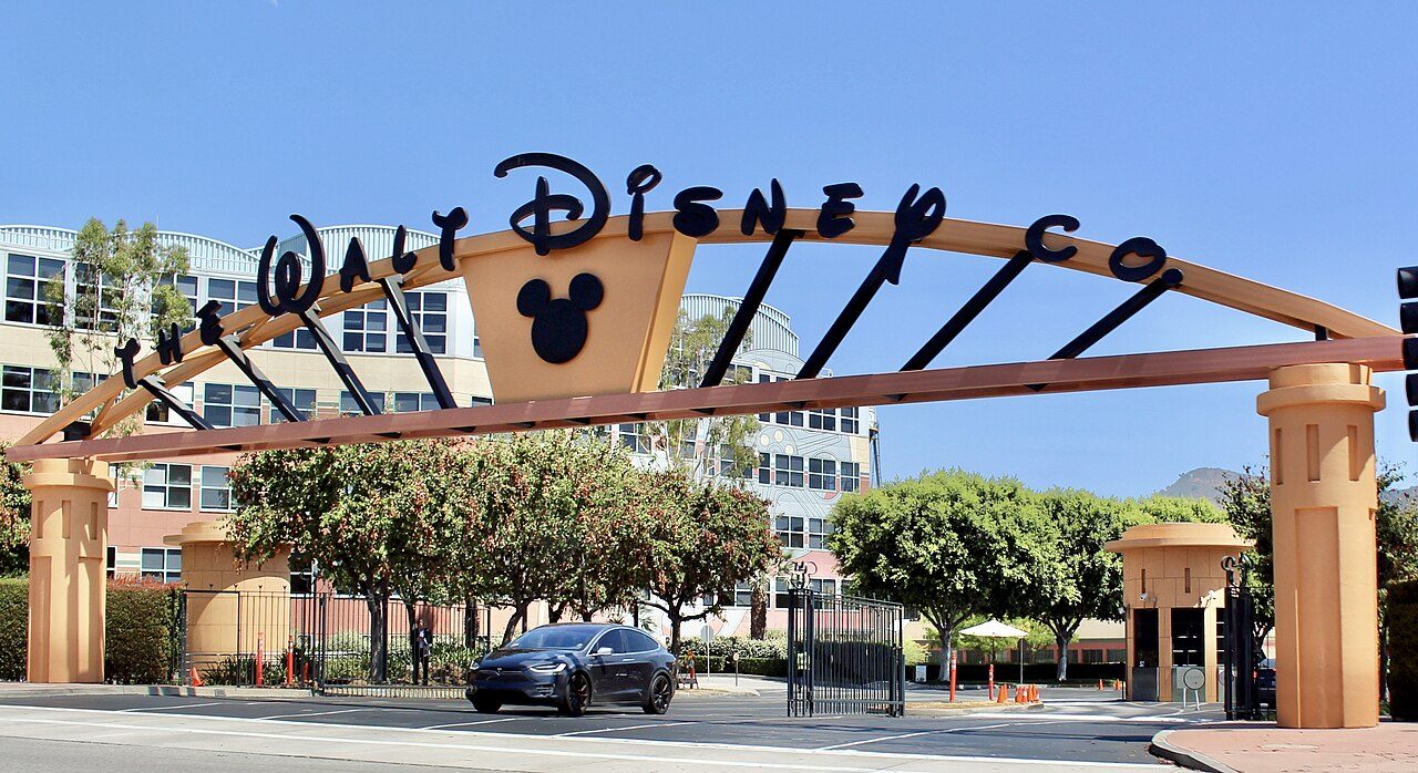 The entrance gate of the Walt Disney Studios lot