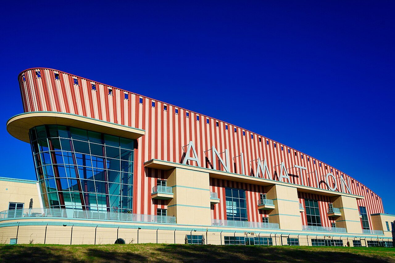 The Walt Disney Animation Studios building in Burbank, California