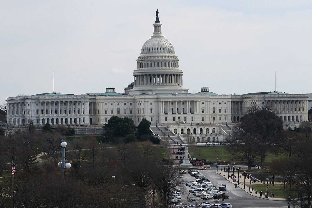 The west front of the U.S. Capitol in Washington