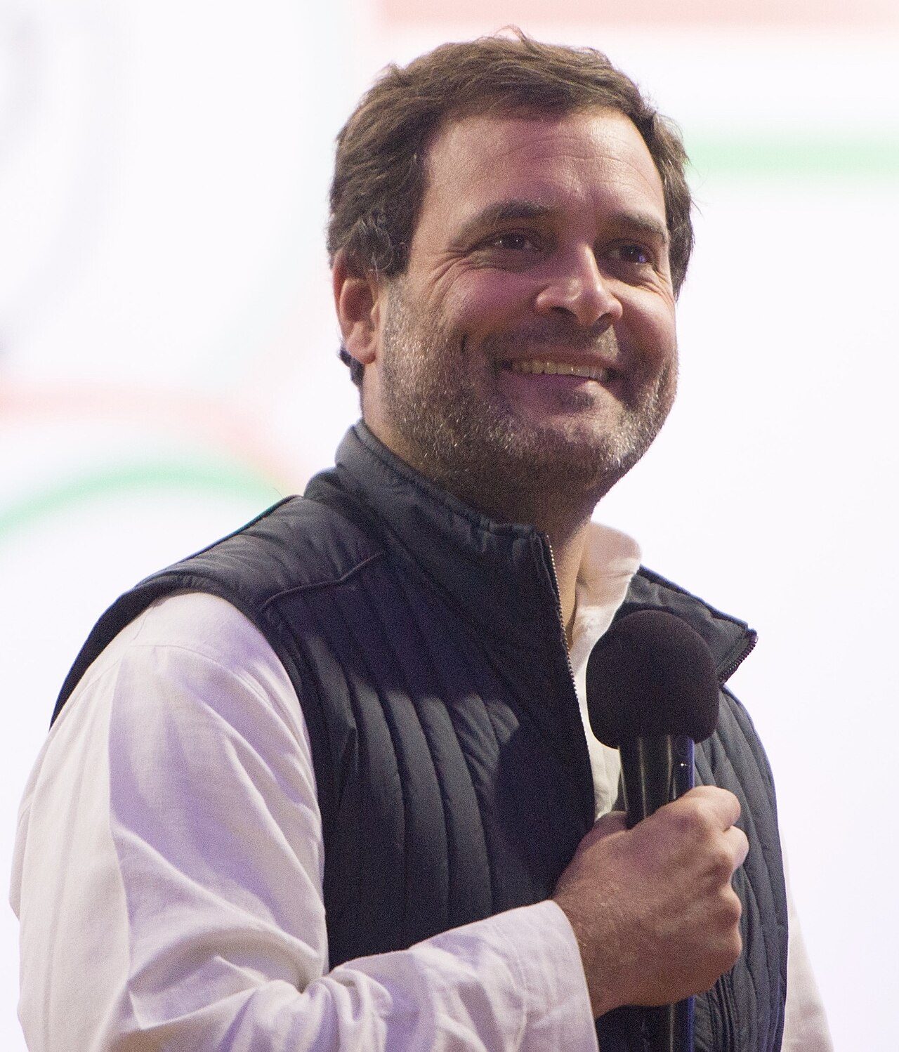 Rahul Gandhi, leader of the opposition in India's Lok Sabha, in Shillong