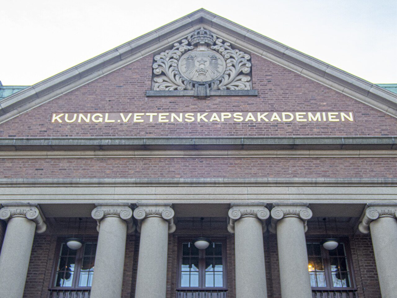The main building of the Royal Swedish Academy of Sciences in Stockholm