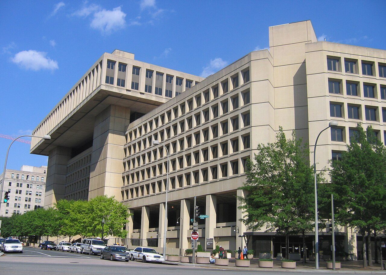 The J. Edgar Hoover Building, FBI headquarters, in Washington