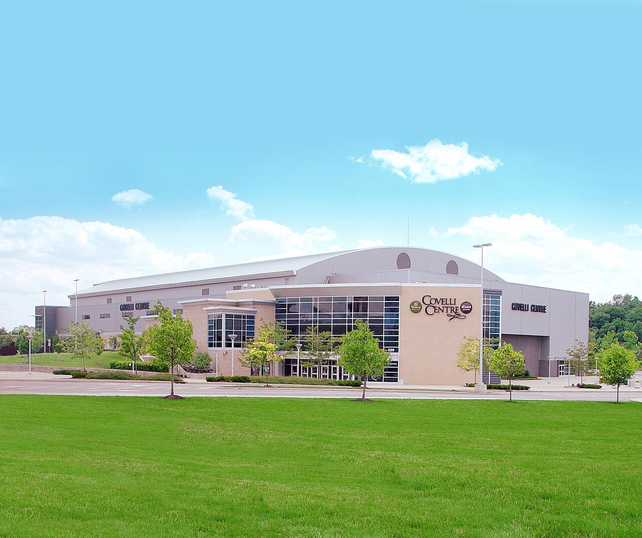 The Covelli Centre arena in Youngstown, Ohio
