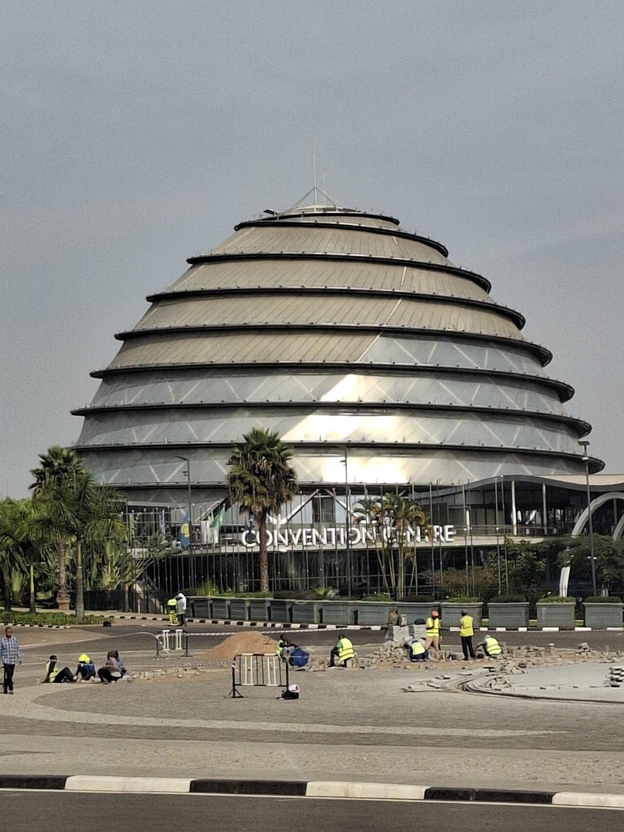 The Kigali Convention Centre in Rwanda