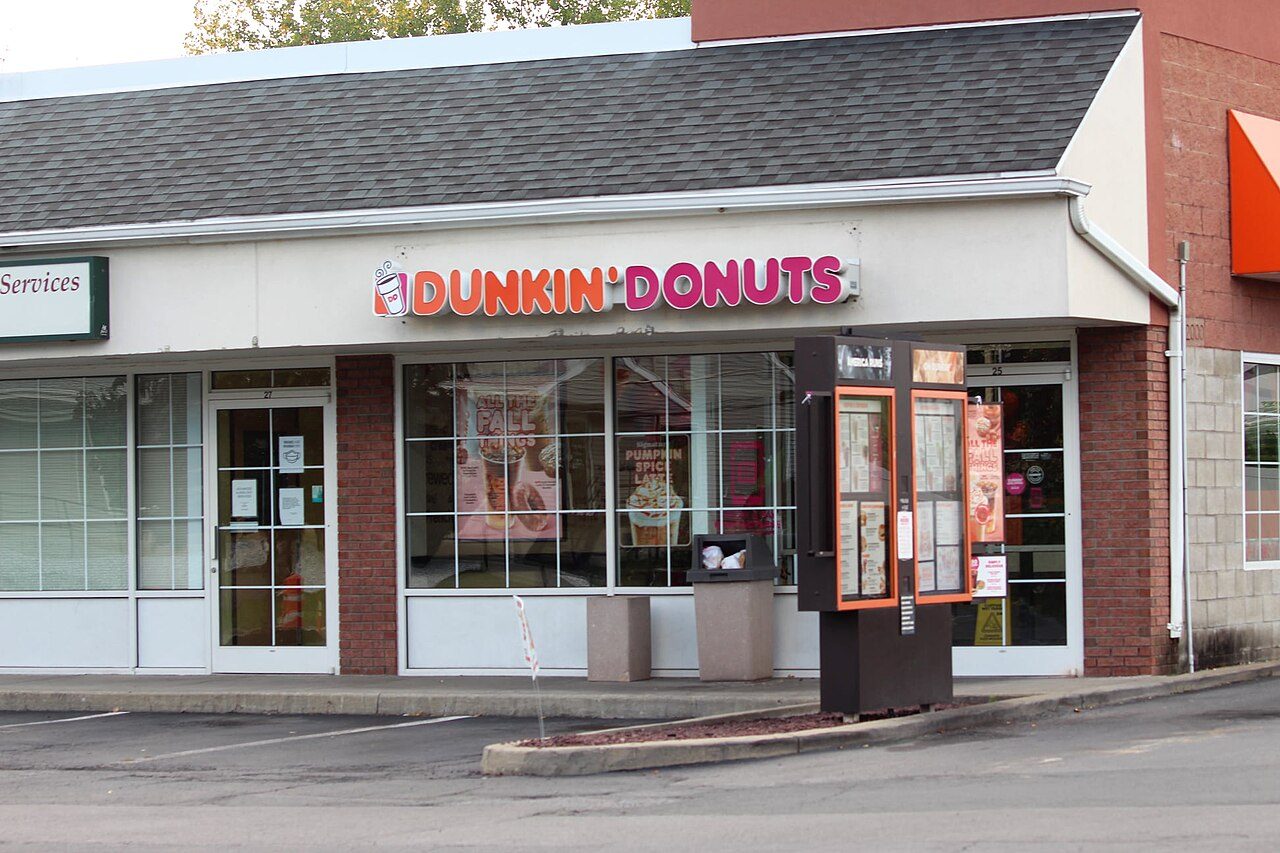 A Dunkin' Donuts store in Green Island, New York