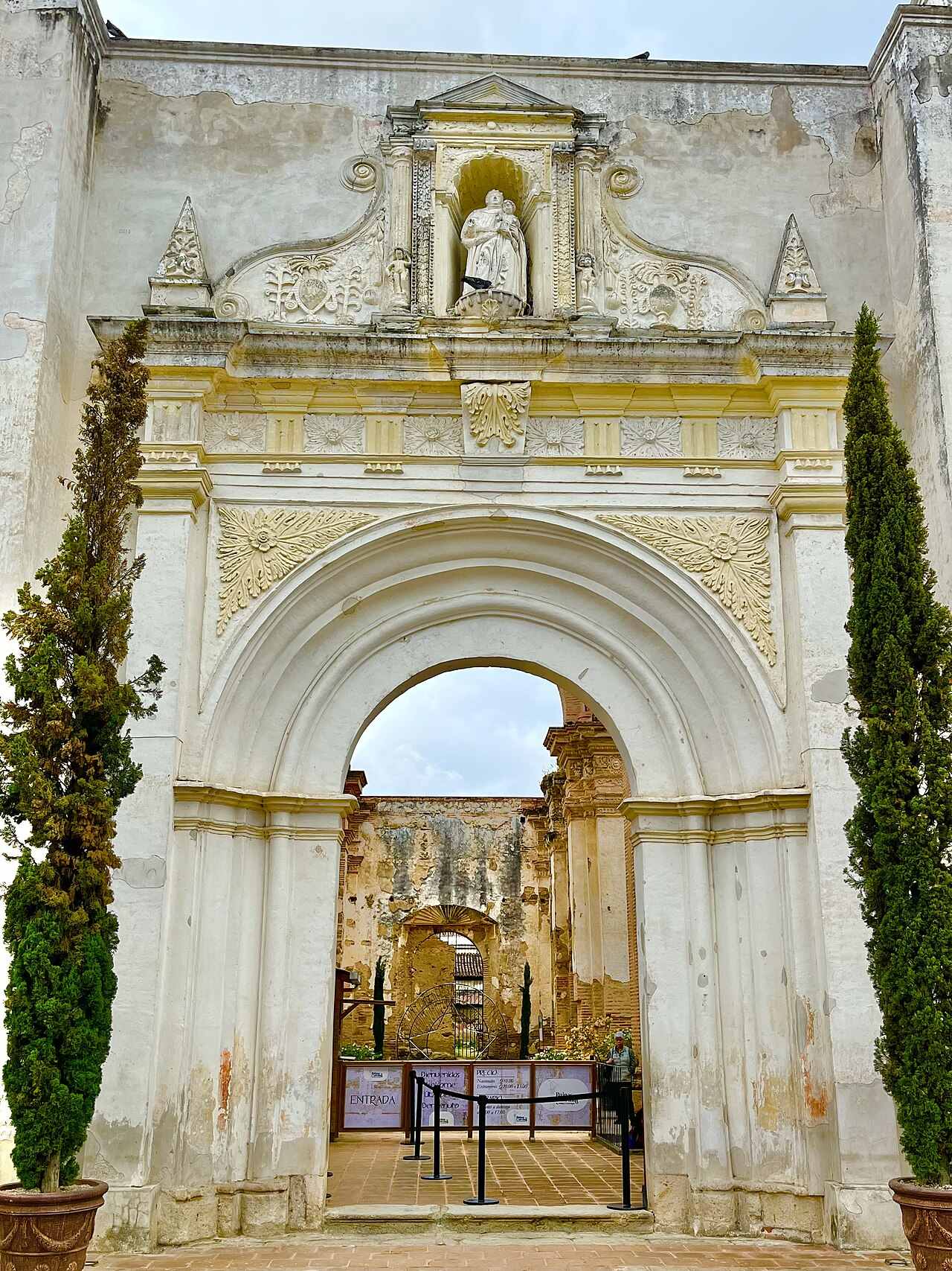 Antigua Guatemala Cathedral, an illustrative photo from Guatemala