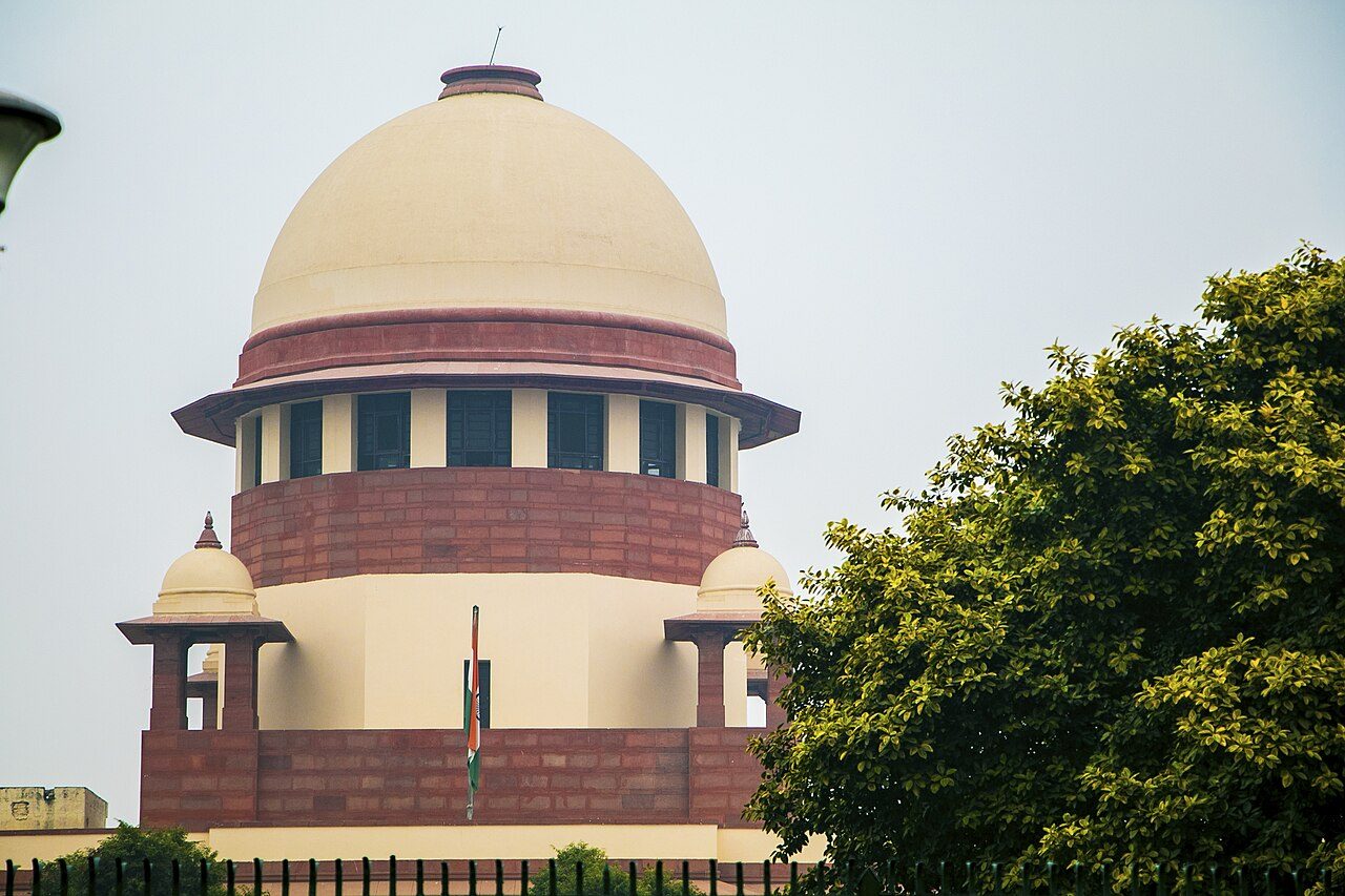 Central wing of the Supreme Court of India in New Delhi
