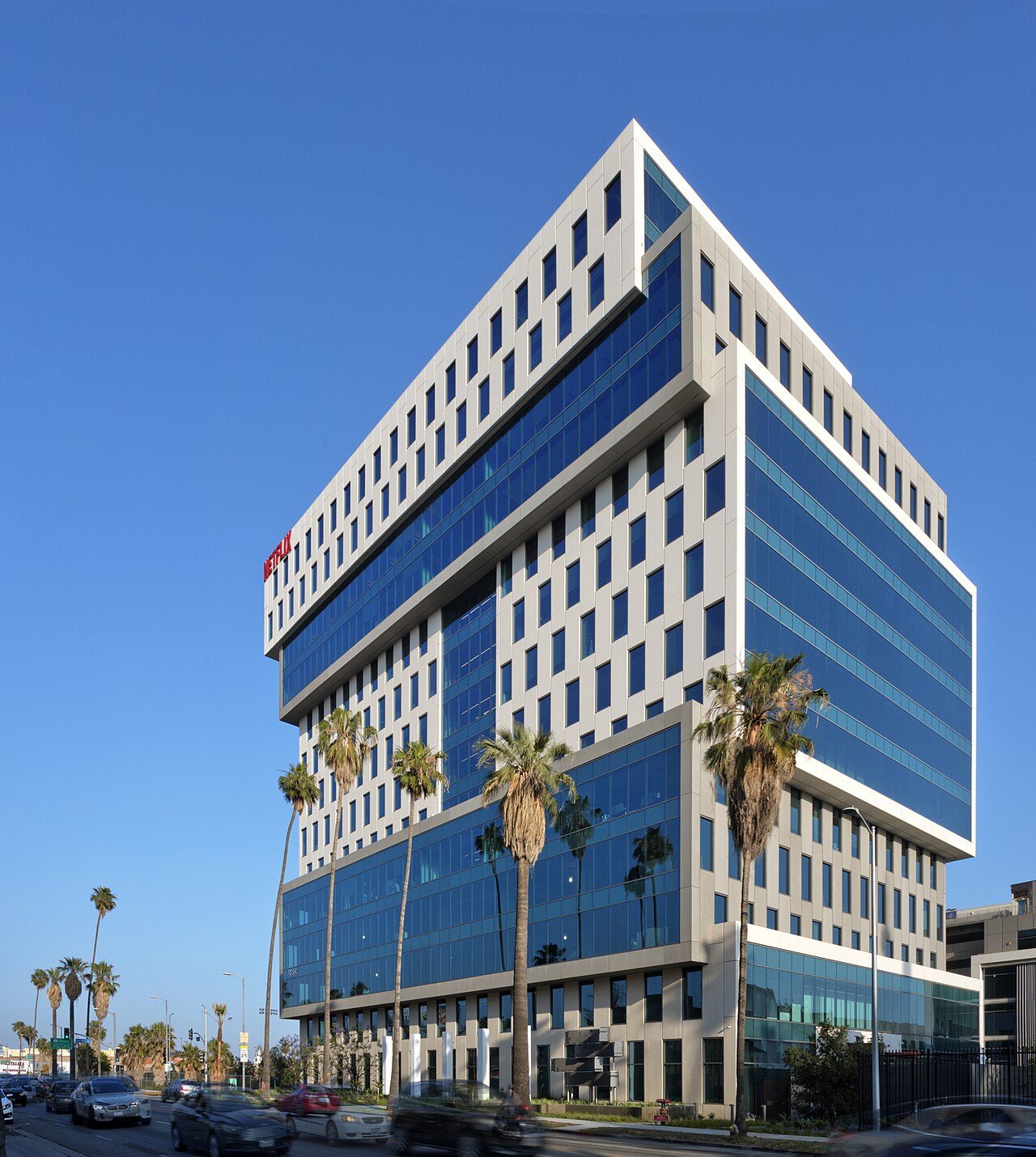 Netflix's office building in Los Angeles