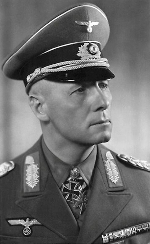 A portrait of Erwin Rommel
