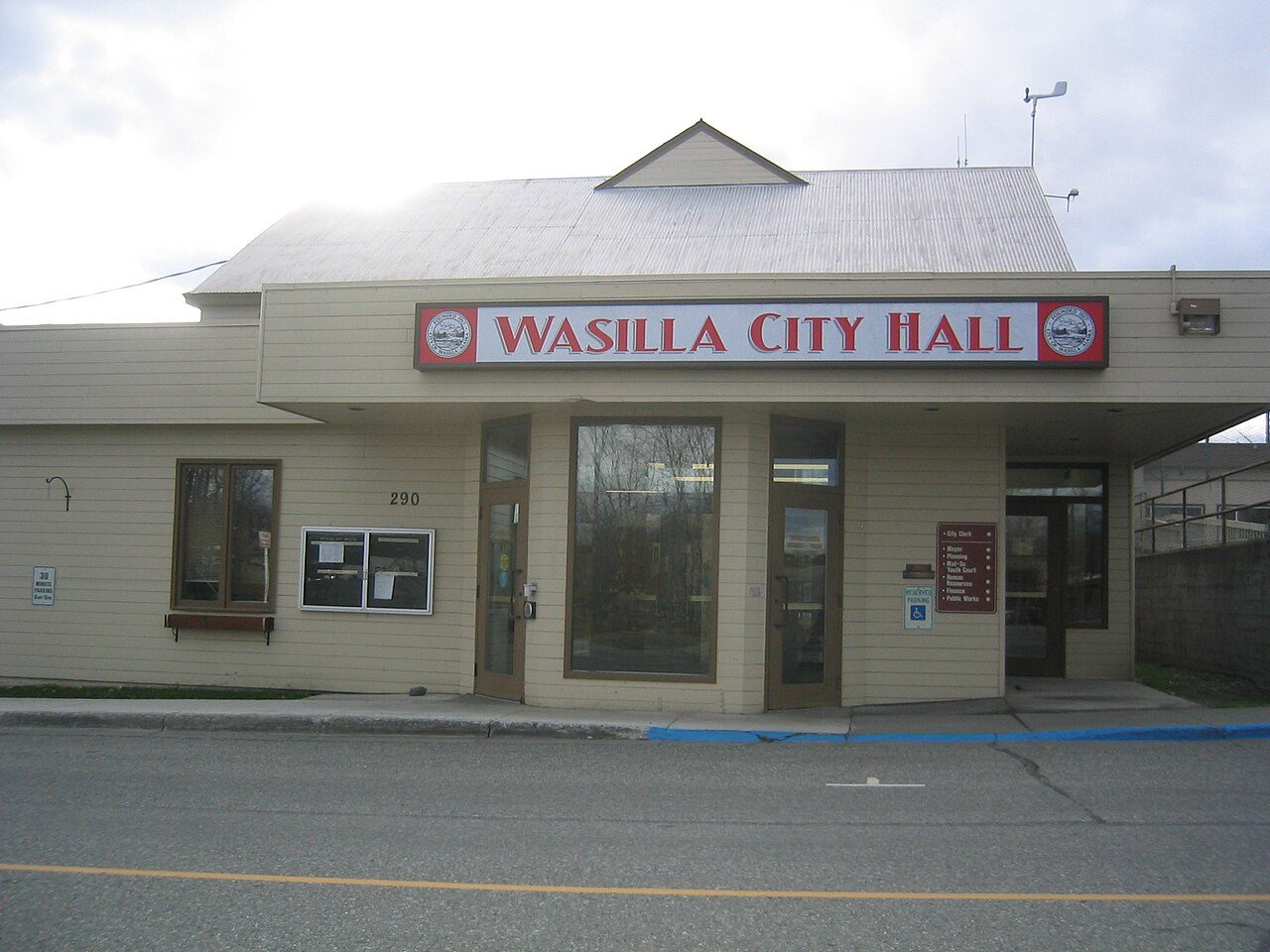 Wasilla City Hall in Alaska