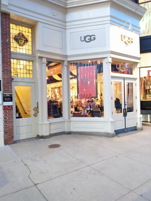 An UGG store in Boston's Back Bay