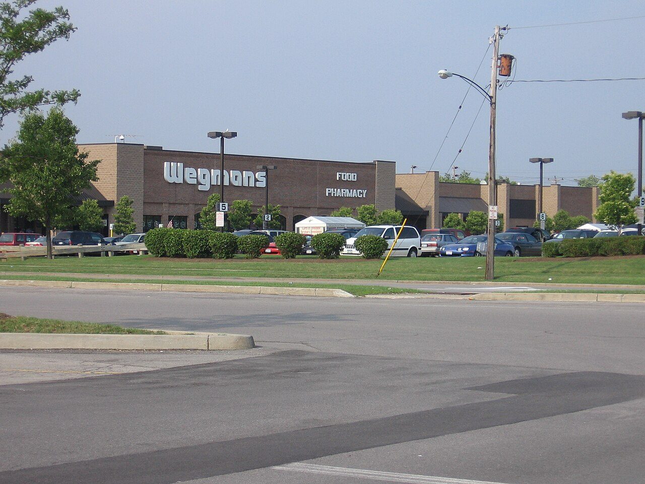 Exterior of a Wegmans grocery store