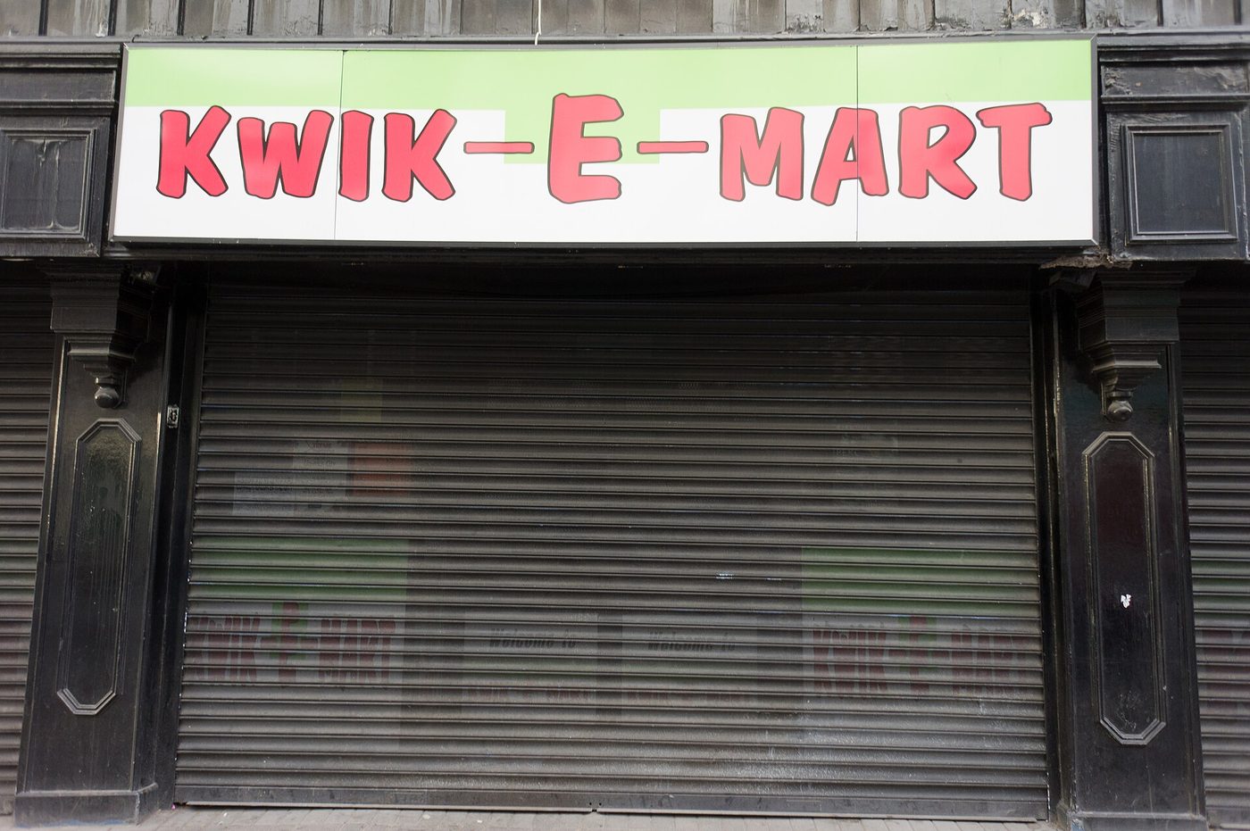 A shop named Kwik-E-Mart in Limerick