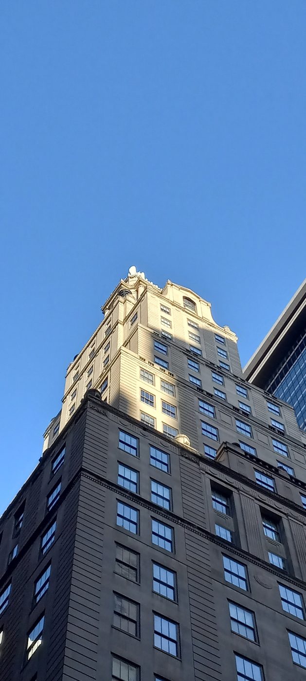 Office towers in the Financial District of Lower Manhattan