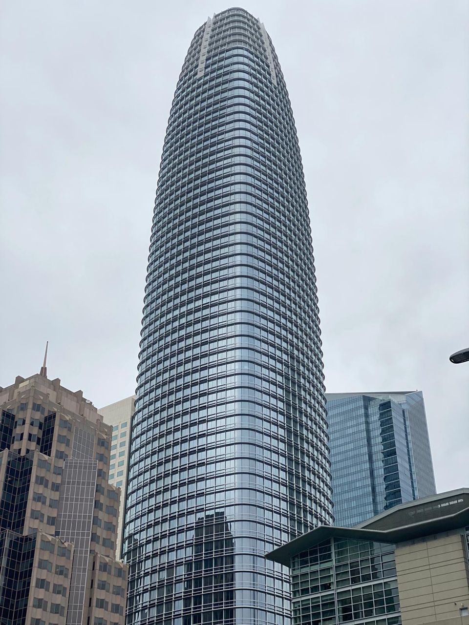 Salesforce Tower rising above the San Francisco skyline