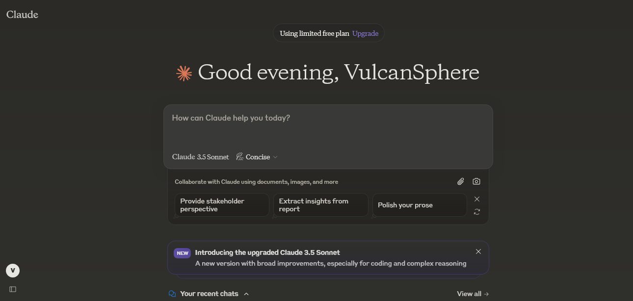 A screenshot of the Claude AI website