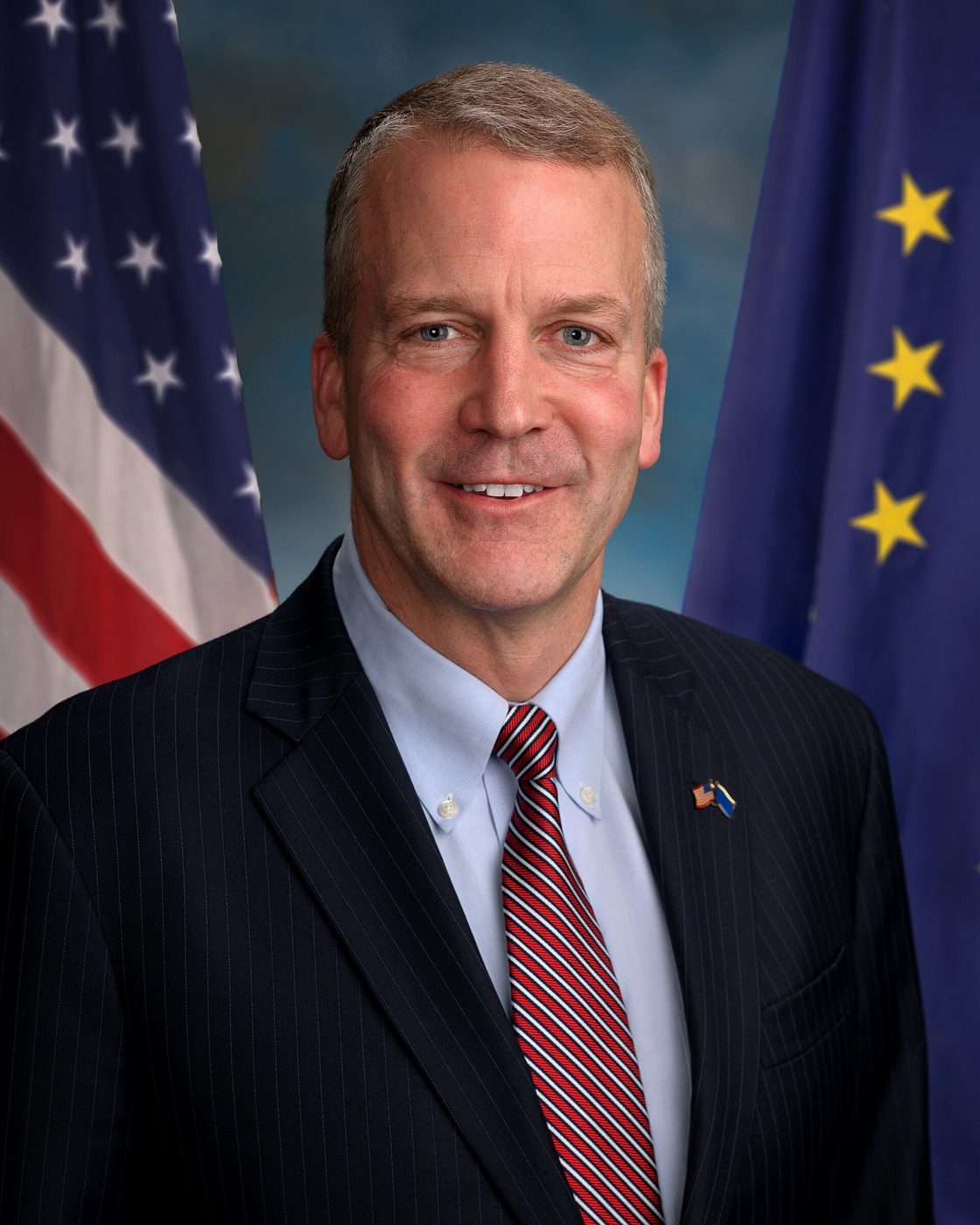 Senator Dan Sullivan of Alaska in his 2015 official portrait