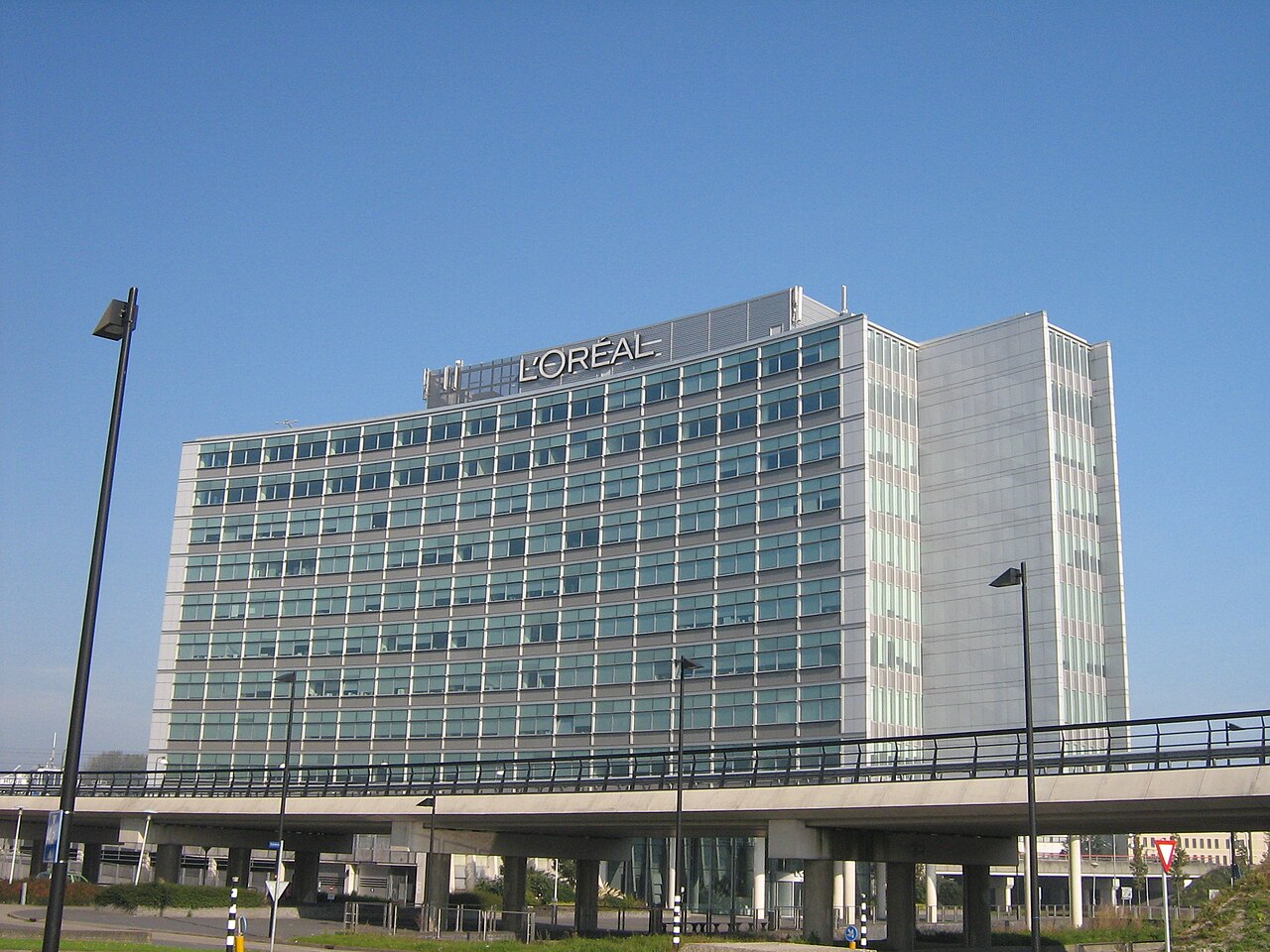 The L'Oréal office building in Hoofddorp, the Netherlands