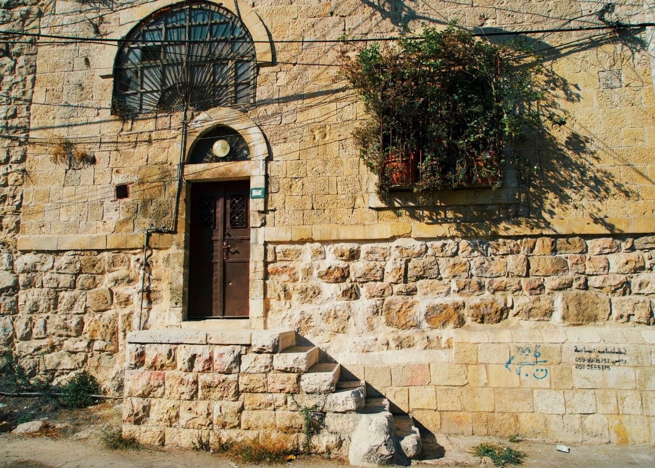 An old stone house in the old city of Hebron