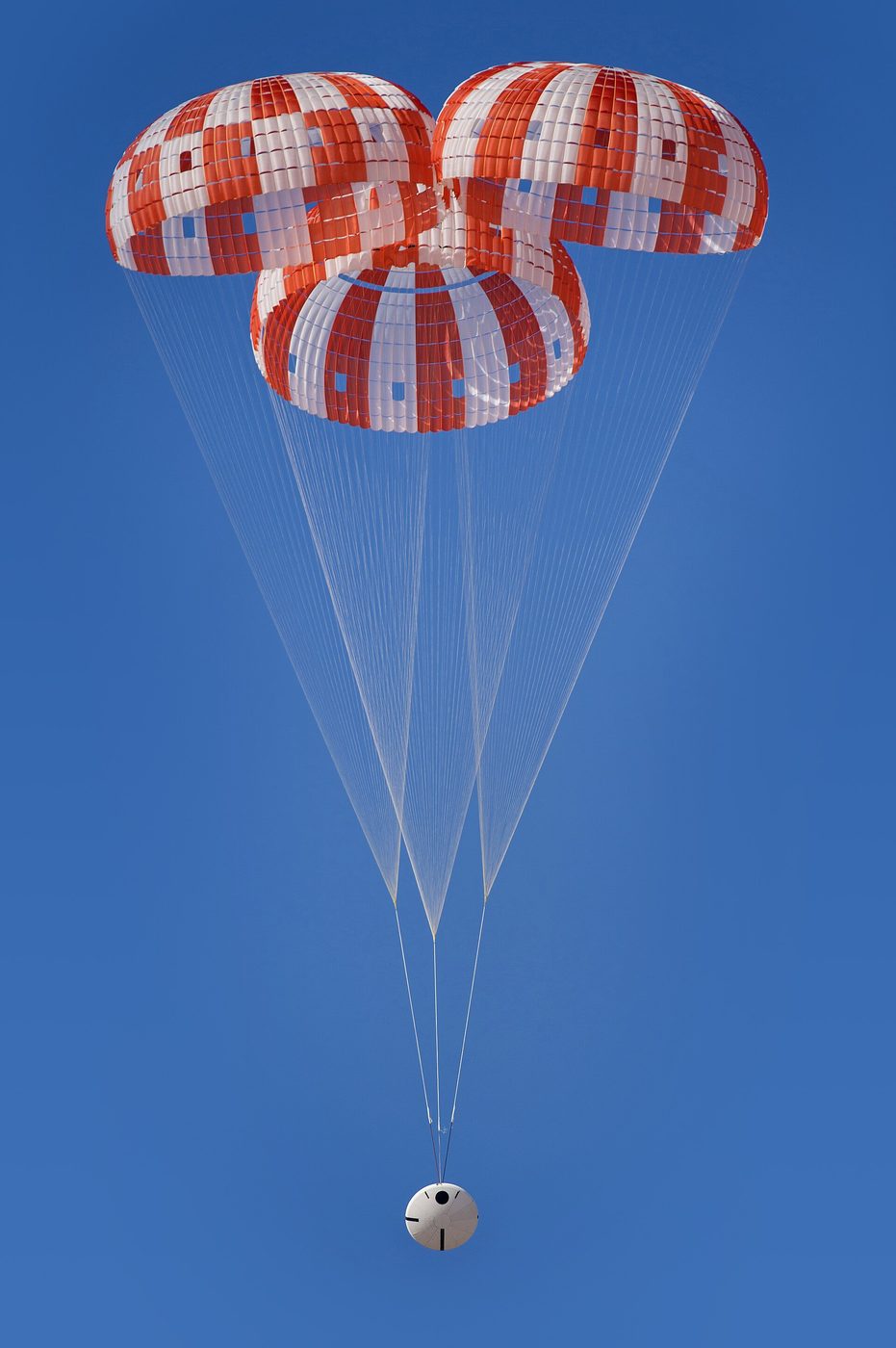 Engineers successfully tested the parachutes for NASA's Orion spacecraft at the U