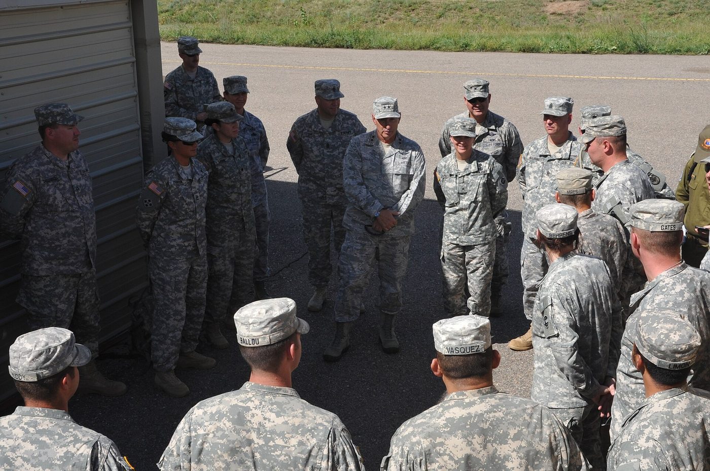 Colorado National Guard members during 2013 flood response