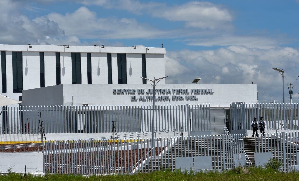 Exterior view of Mexico's Altiplano maximum-security prison