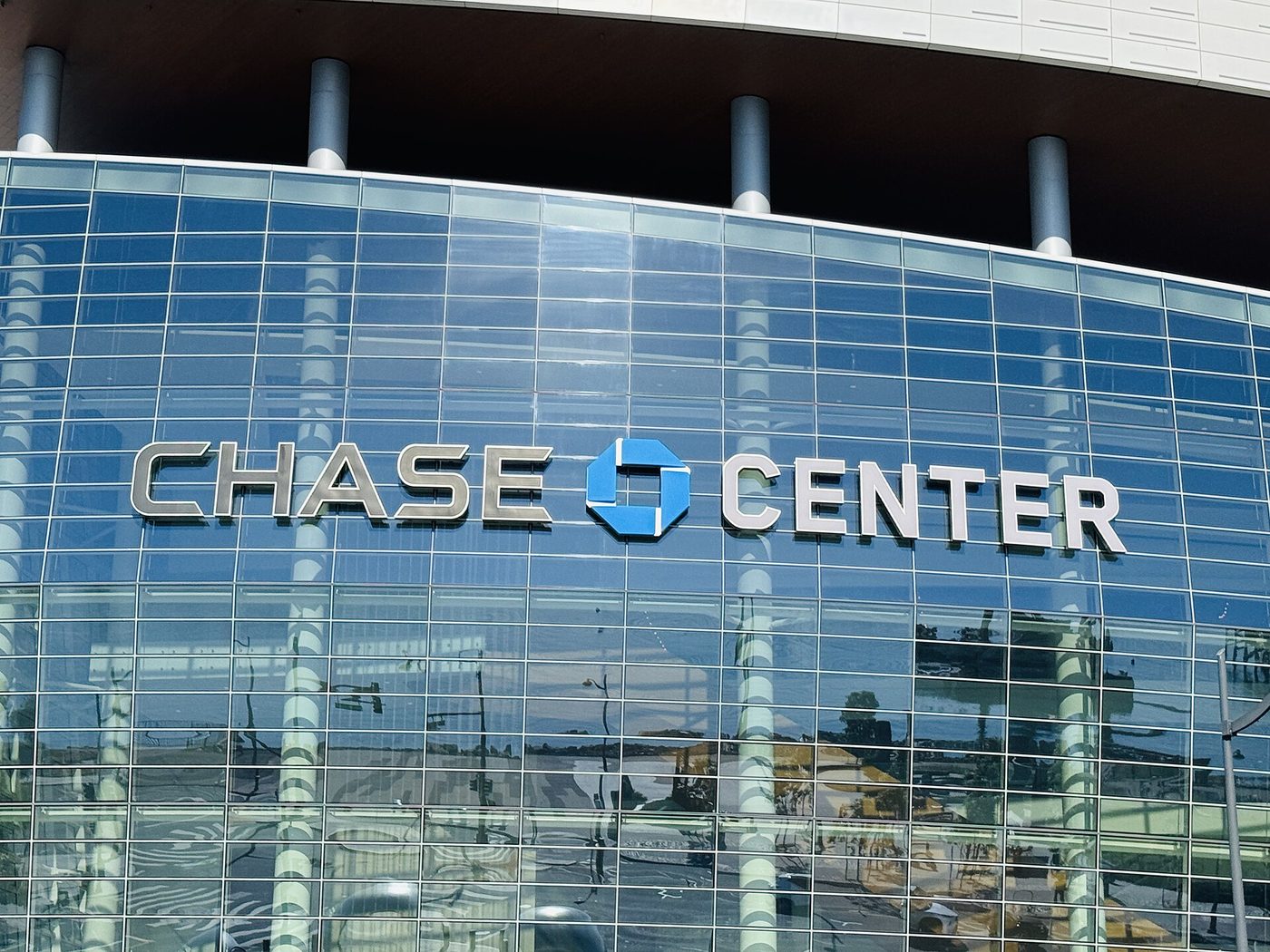 Exterior of Chase Center in San Francisco