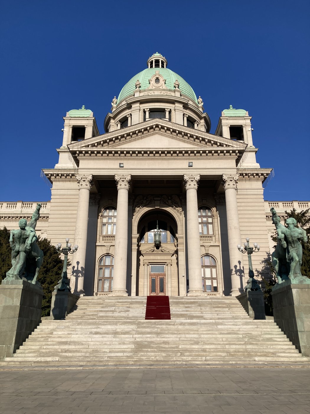 House of the National Assembly of Serbia in Belgrade