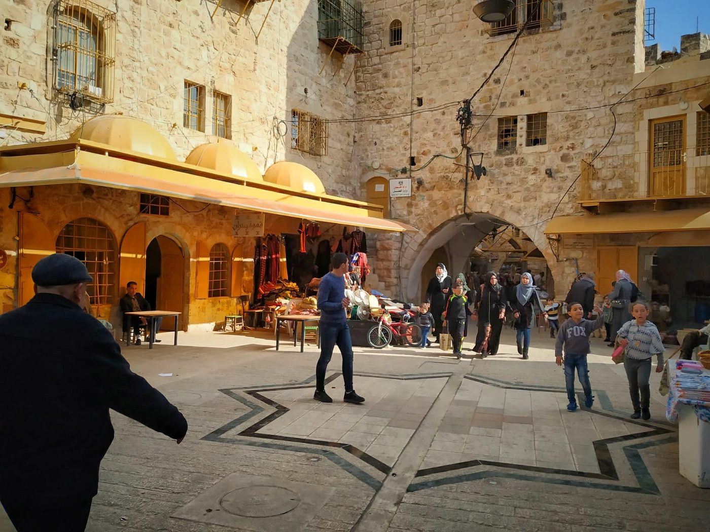 Old City market street in Hebron