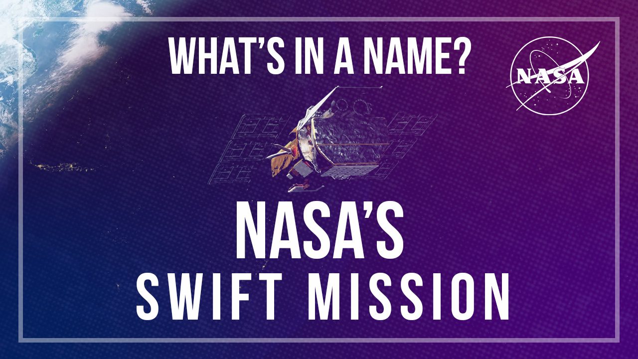 NASA graphic of the Neil Gehrels Swift Observatory
