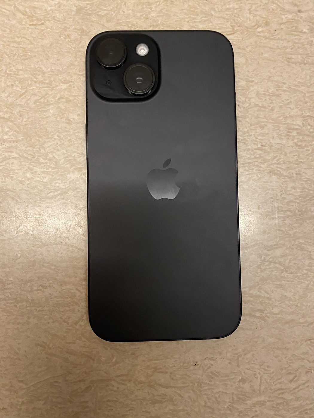 Back of an iPhone
